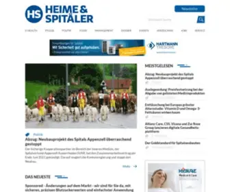 Heimeundspitaeler.ch(Heime Und Spitaler) Screenshot