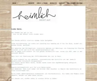 Heimlichwirt.com(AKTUELLES) Screenshot