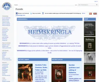 Heimskringla.no(Den ældre Edda (FM)) Screenshot