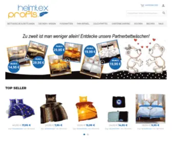 Heimtex-Profis.de(Bettwäsche) Screenshot