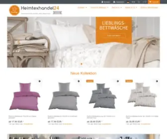 Heimtexhandel.com(Bettwäsche) Screenshot