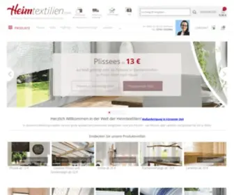 Heimtextilien.com(De beste bron van informatie over heimtextilien) Screenshot