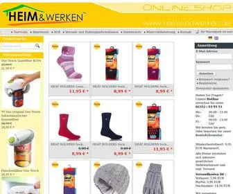 Heimundwerken.de(Schuh Pflege) Screenshot