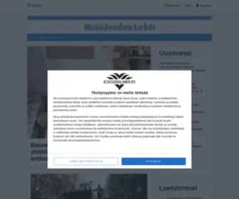 Heinavedenlehti.fi(Etusivu) Screenshot