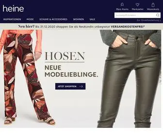 Heine.de(Exklusive Damenmode) Screenshot