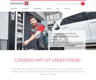Heinemann-Elektro.de(Innovatives Elektrohandwerk mit Tradition) Screenshot
