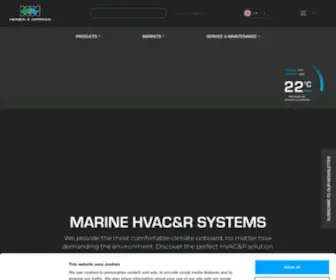 Heinenhopman.com(Marine & Offshore HVAC) Screenshot