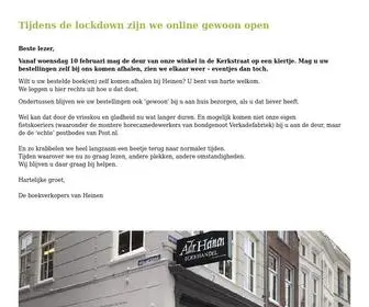 Heinen.nl(Adr) Screenshot