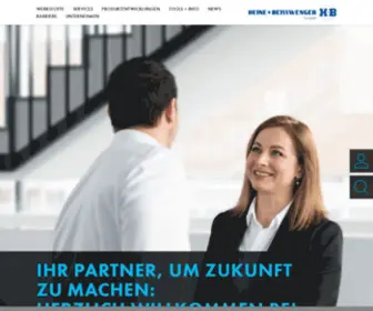 Heinestahl.de(Willkommen bei Heine) Screenshot