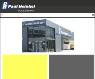 Heinkel-Karosserie.de(Paul Heinkel Karosseriebau GmbH) Screenshot