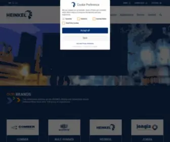 Heinkel.com(HEINKEL Drying and Separation Group) Screenshot