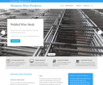 Heinmor.co.za(Welded wire mesh products) Screenshot