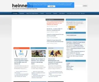 Heinnews.com(The world of international sports) Screenshot