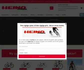 Heino-CYkler.dk(Heino Cykler) Screenshot