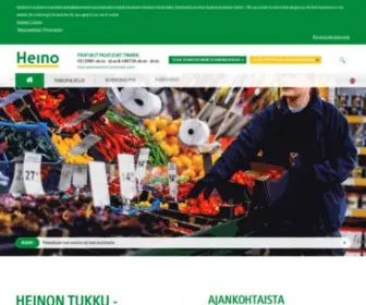 Heinontukku.fi(Tarinamme kantaa tähän päivään yli sadan vuoden takaa. Valio Aimo®) Screenshot