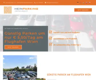 Heinparking.at(Günstig Parken am Flughafen Wien) Screenshot