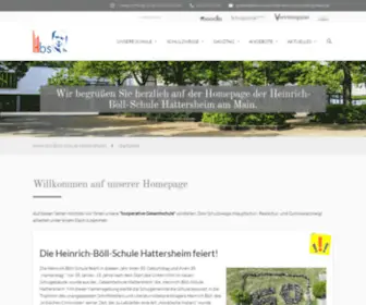Heinrich-Boell-Schule.de(Startseite) Screenshot