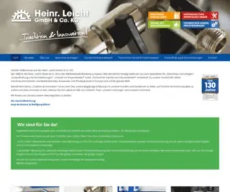 Heinrich-Leicht.de(Getränkeindustrie) Screenshot