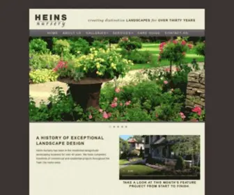 Heinsnursery.com(Heins Nursery) Screenshot