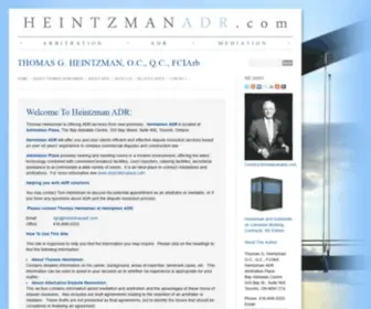 Heintzmanadr.com(Thomas G) Screenshot