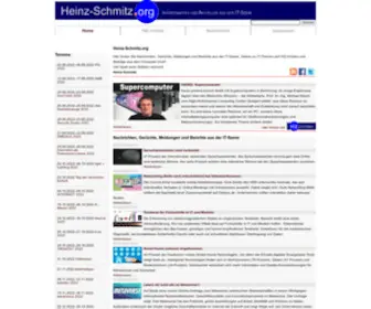 Heinz-SChmitz.org(IT-Nachrichten) Screenshot