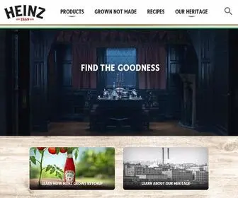 Heinz.com(Heinz®) Screenshot