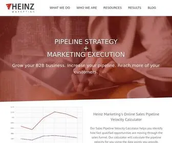 Heinzmarketing.com(Heinz Marketing) Screenshot