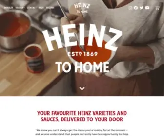 Heinztohome.co.uk(Heinz To Home) Screenshot