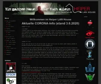 Heiperlan.de(Heiper LAN House) Screenshot