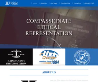 Heiple.com(Heiple Law Offices) Screenshot