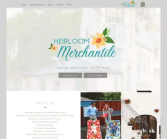 Heirloommerchantile.com(The Heirloom Merchantile) Screenshot