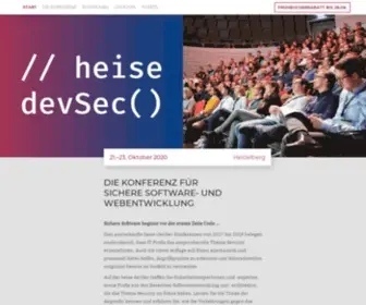 Heise-Devsec.de(Heise devSec 2023) Screenshot