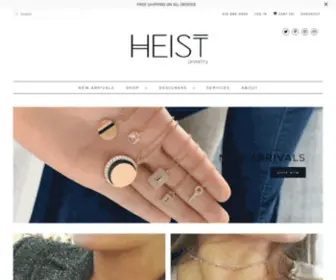 Heist-Jewelry.com(Heist Jewelry) Screenshot