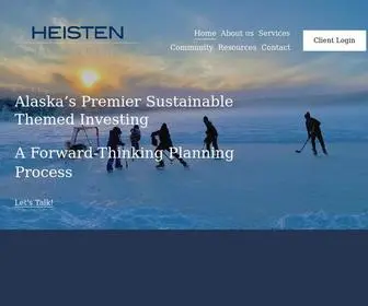 Heistenfinancial.com(Heisten Financial) Screenshot