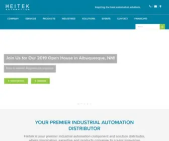 Heitek.com(Heitek Automation) Screenshot