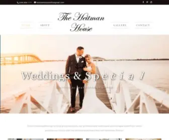 Heitmanhouse.com(Waterfront Wedding Event Venue) Screenshot