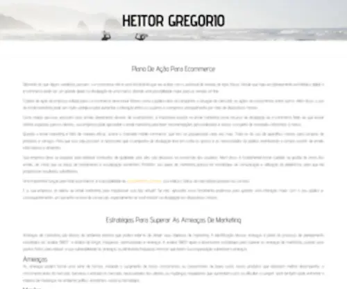 Heitorgregorio.com.br(Heitorgregorio) Screenshot