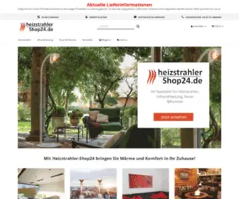 Heizstrahler-Shop24.de(Heizstrahler vom Fachhändler) Screenshot