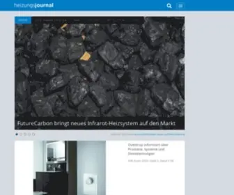 Heizungsjournal.de(Fachzeitschrift für Wärmerzeugung und) Screenshot