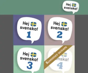 Hejsvenska.se(Hej Svenska v3) Screenshot
