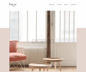 Heju.fr(Studio d'architecture parisien) Screenshot