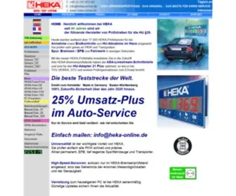 Heka-Online.de(Prüfstrassen) Screenshot