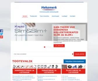 Hekamerk.ee(Professionaalide kohtumispaik) Screenshot