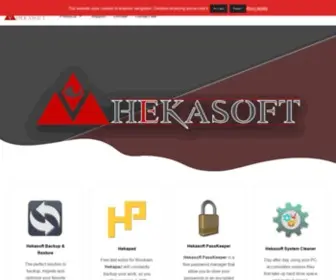 Hekasoft.com(Freeware Softwares) Screenshot