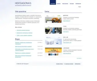 Heksagonas.lt(Web sprendimai) Screenshot