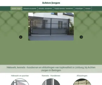 Hekwerk-Kennels-Achten.be(Hekwerk, Kennels, hondenren & afsluitingen) Screenshot