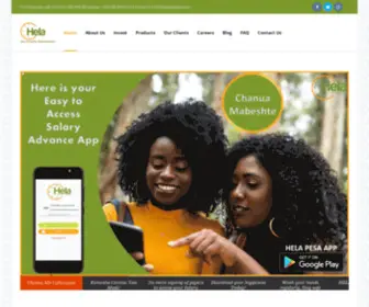 Helacapitals.com(Fast, Convenient & Affordable Loans) Screenshot