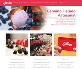 Heladosjauja.com(Helados Jauja) Screenshot