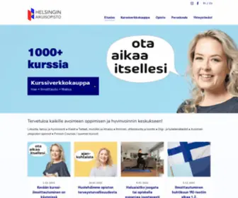 Helao.fi(Helsingin aikuisopisto) Screenshot