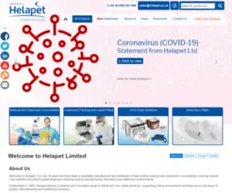 Helapet.co.uk(Helapet Ltd) Screenshot